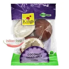 KINGS DRIED COCONUT HALF 250G