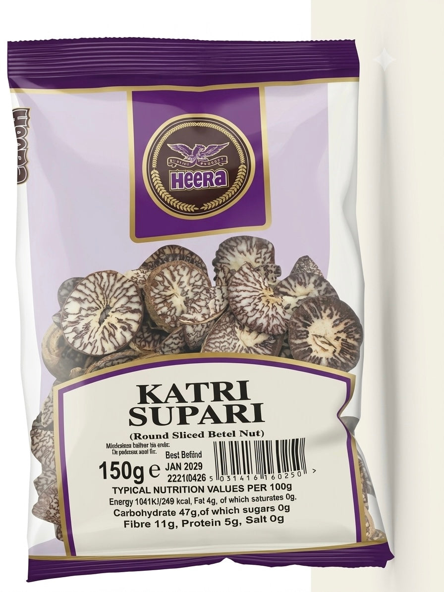 Heera Katri Supari Round Sliced 150 gm
