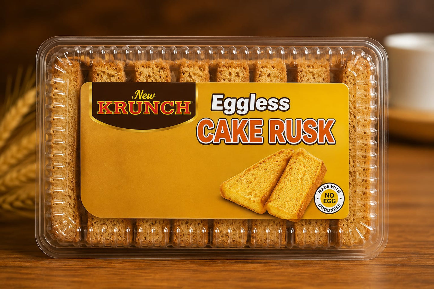 Krunch Eggless Cake Rusk 500 Gm