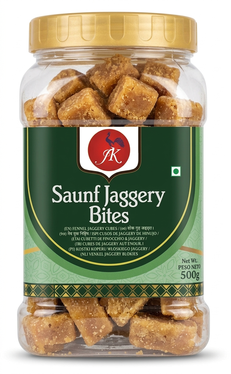 JK Saunf Jaggery Bites 500G
