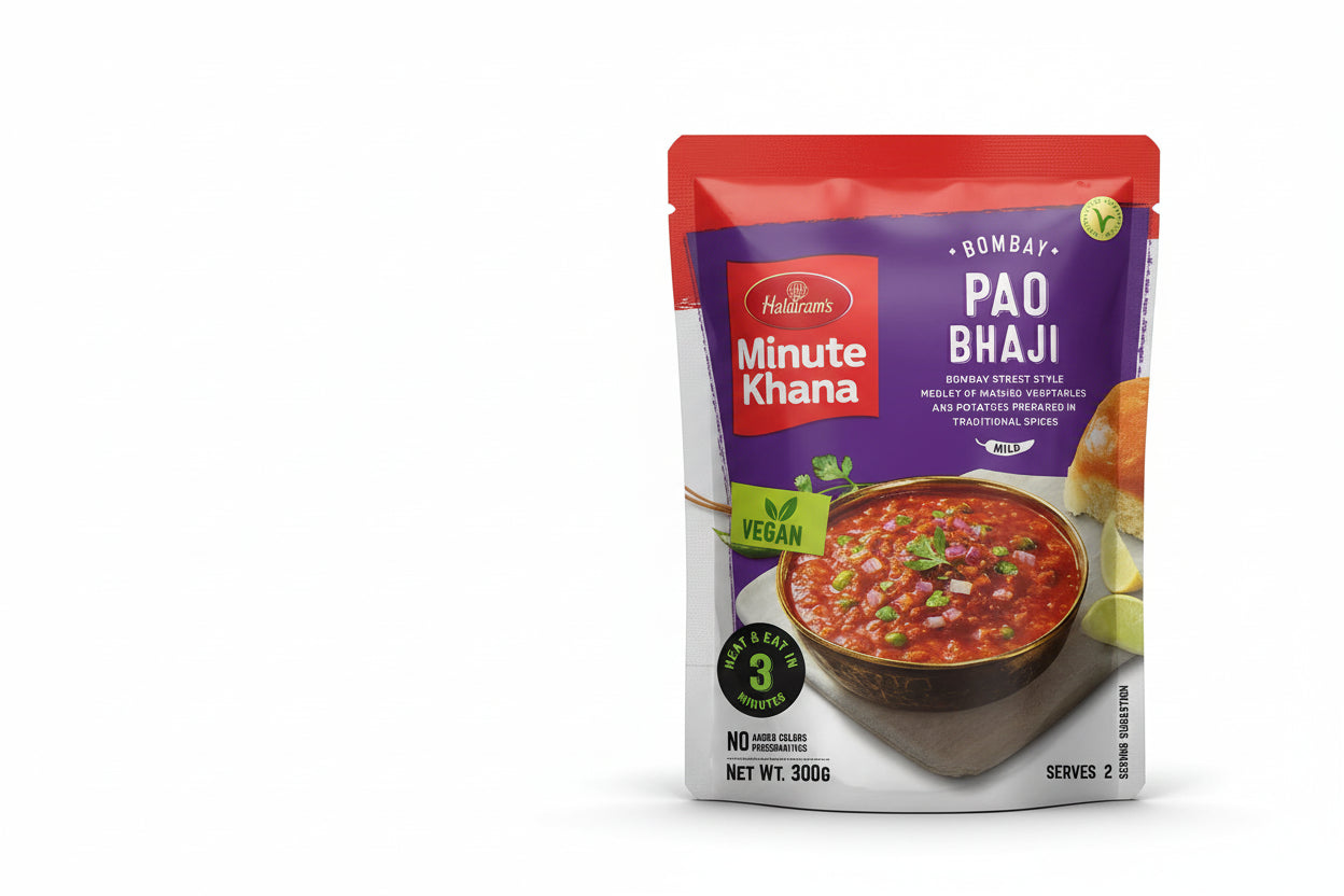 Haldirams Ready to Eat (Vegan) Bombay Pao Bhaji (300g)