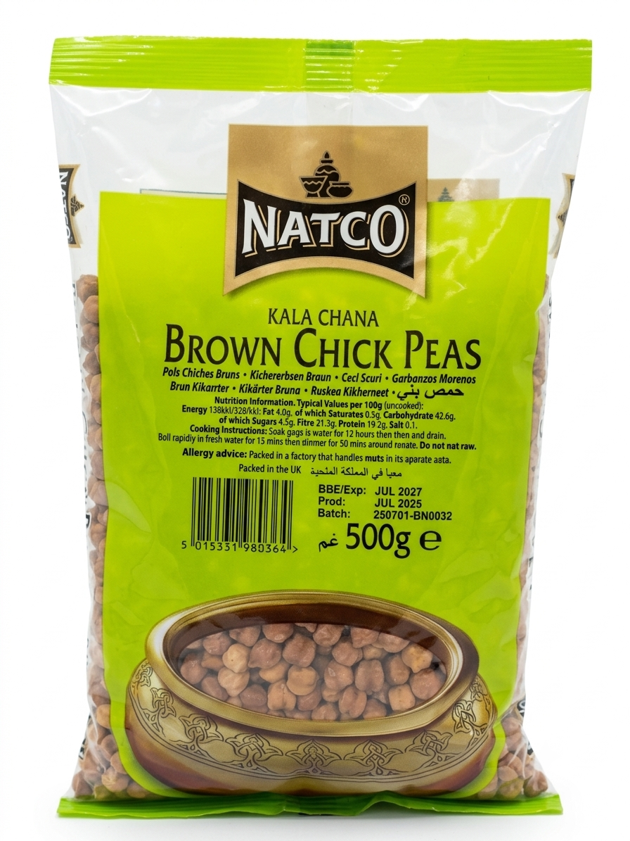 Natco Kala chana 500 gm