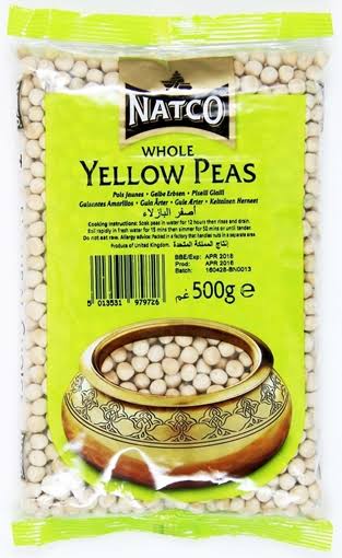Natco whole yellow Peas 500 gm