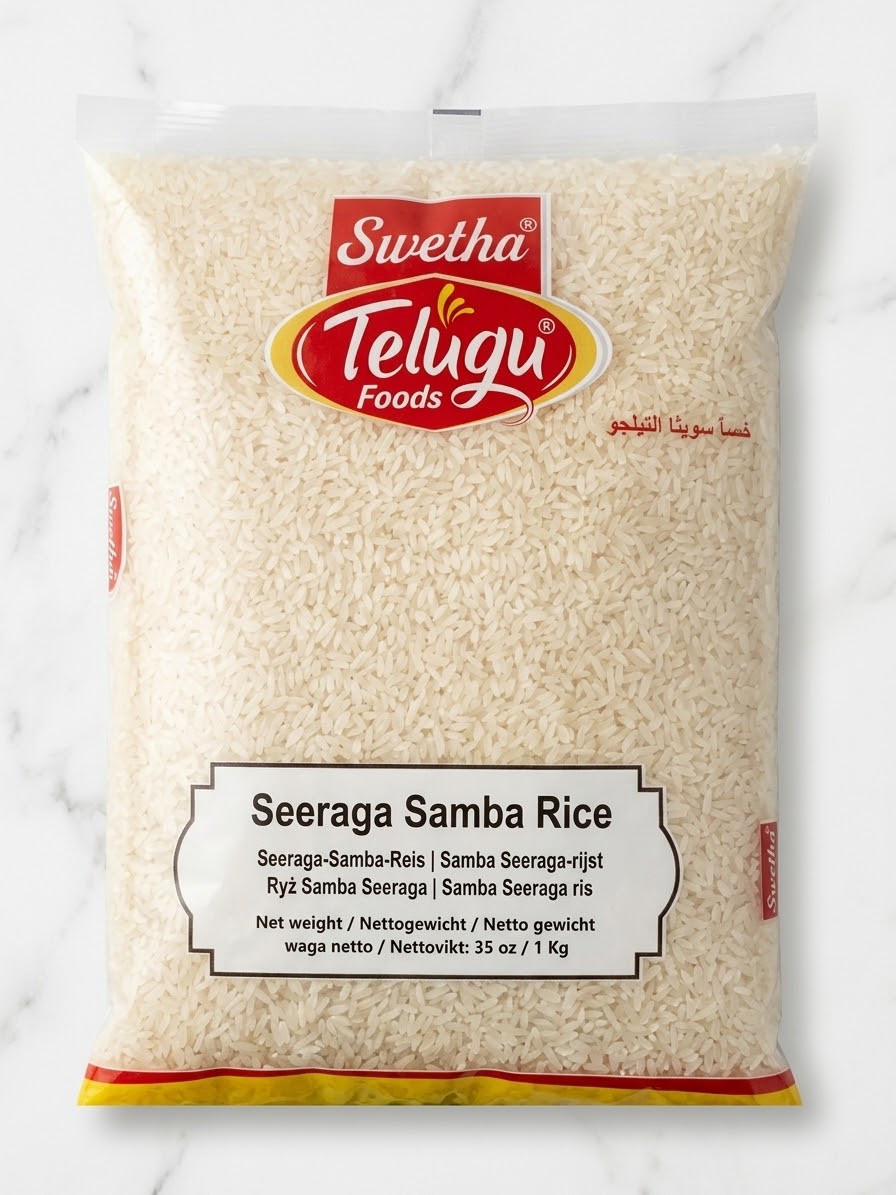 Telugu Seeraga Samba Rice 1KG