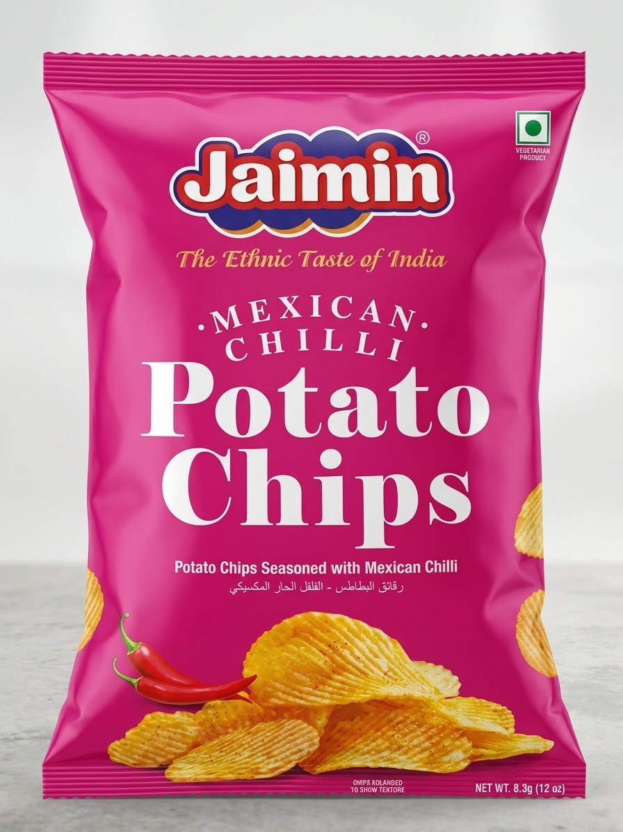 Jaimin Potato Chips Mexican Style 100 gm