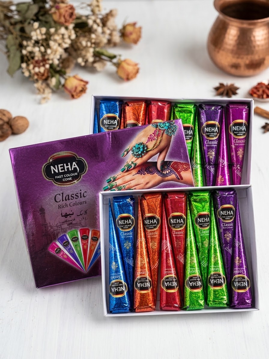 Neha Mehndi cone Classic Rich Colour 25 gm