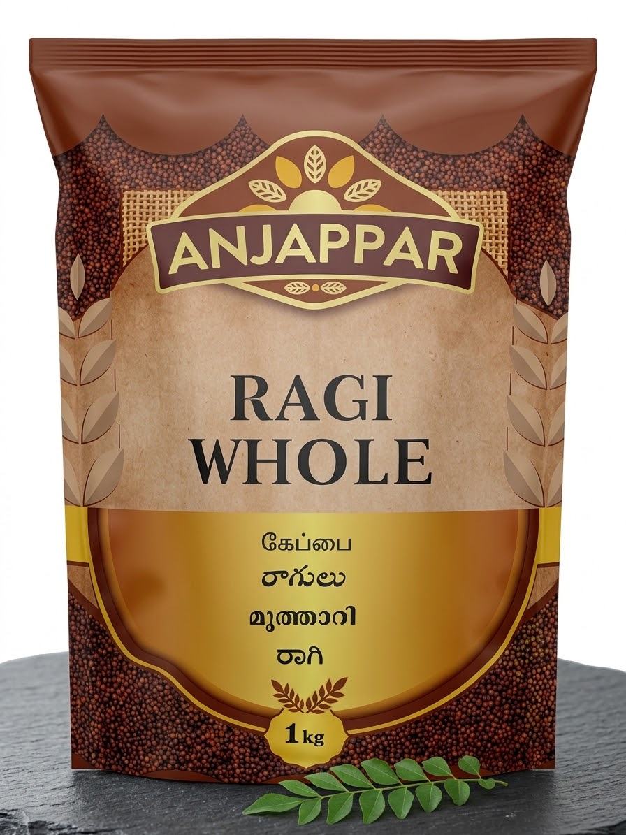 Anjappar RAgi Whole 1 kg