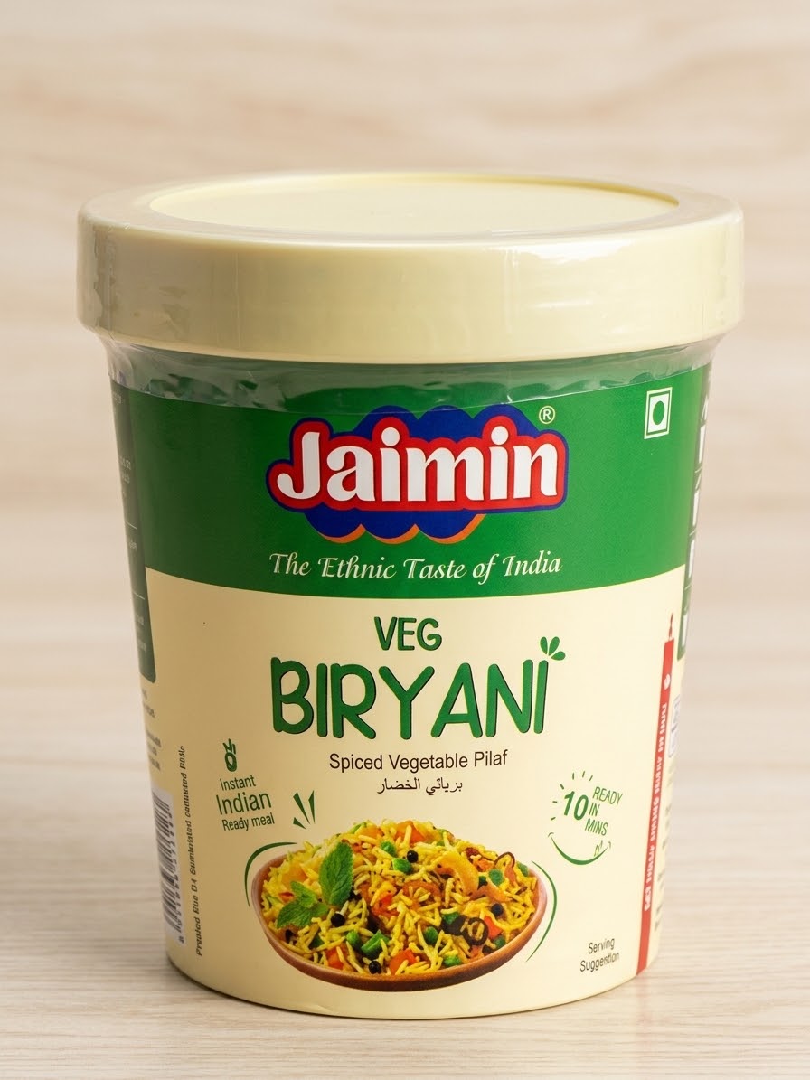 Jaimin Inst Veg Biriyani Cup 80G