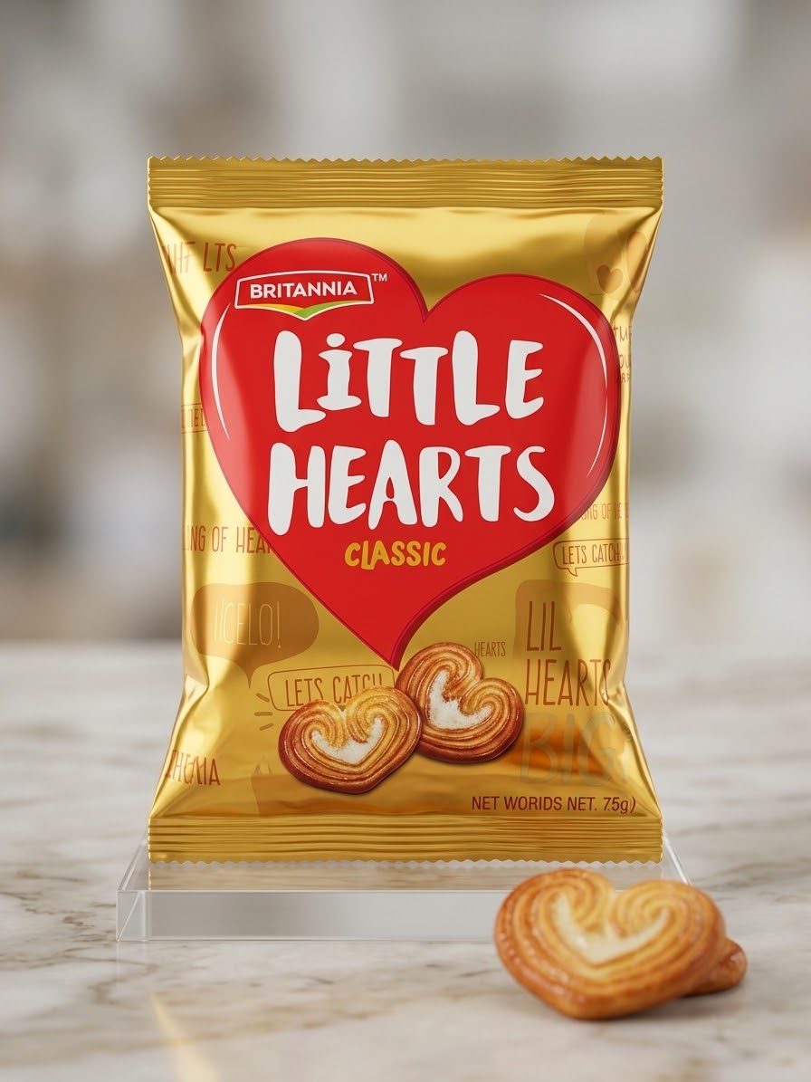 Britannia Little Hearts 75 gm