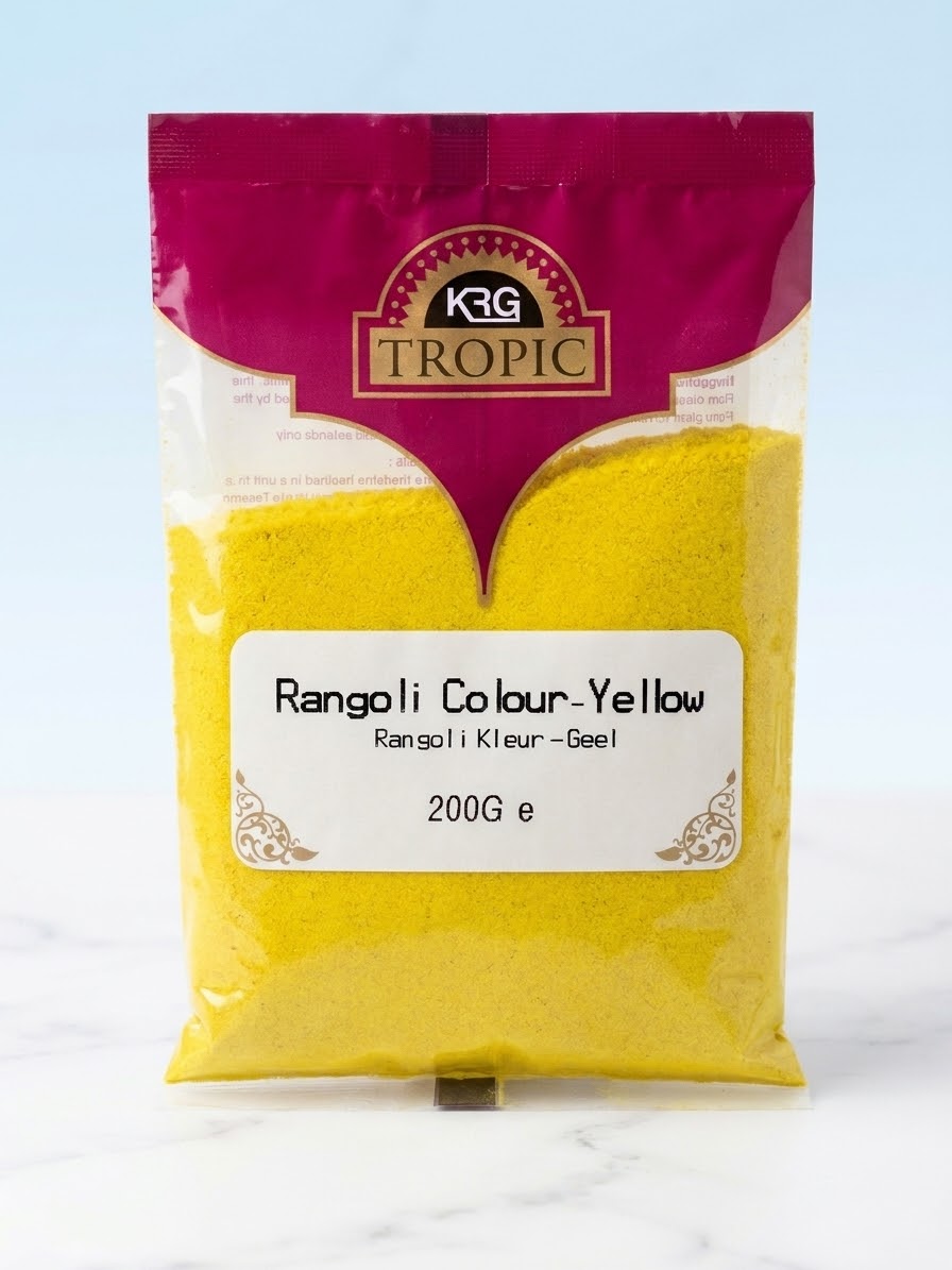 KRG Rangoli Yellow Colour 200 gr