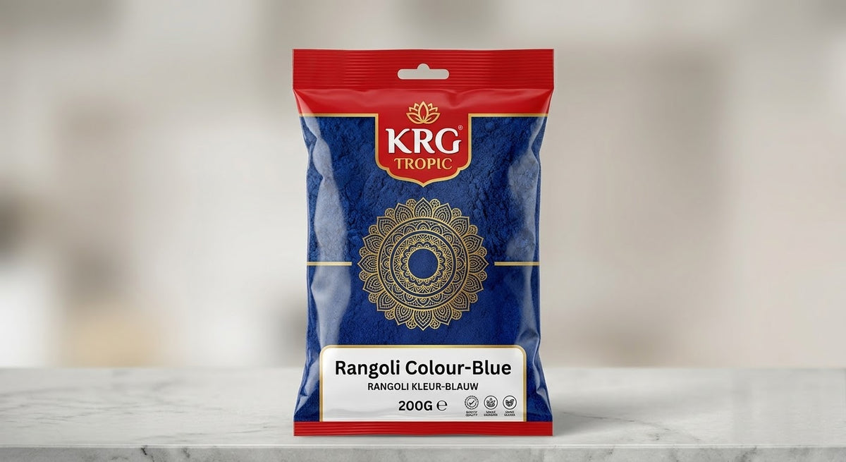 KRG Rangoli Blue Colour 200 gr