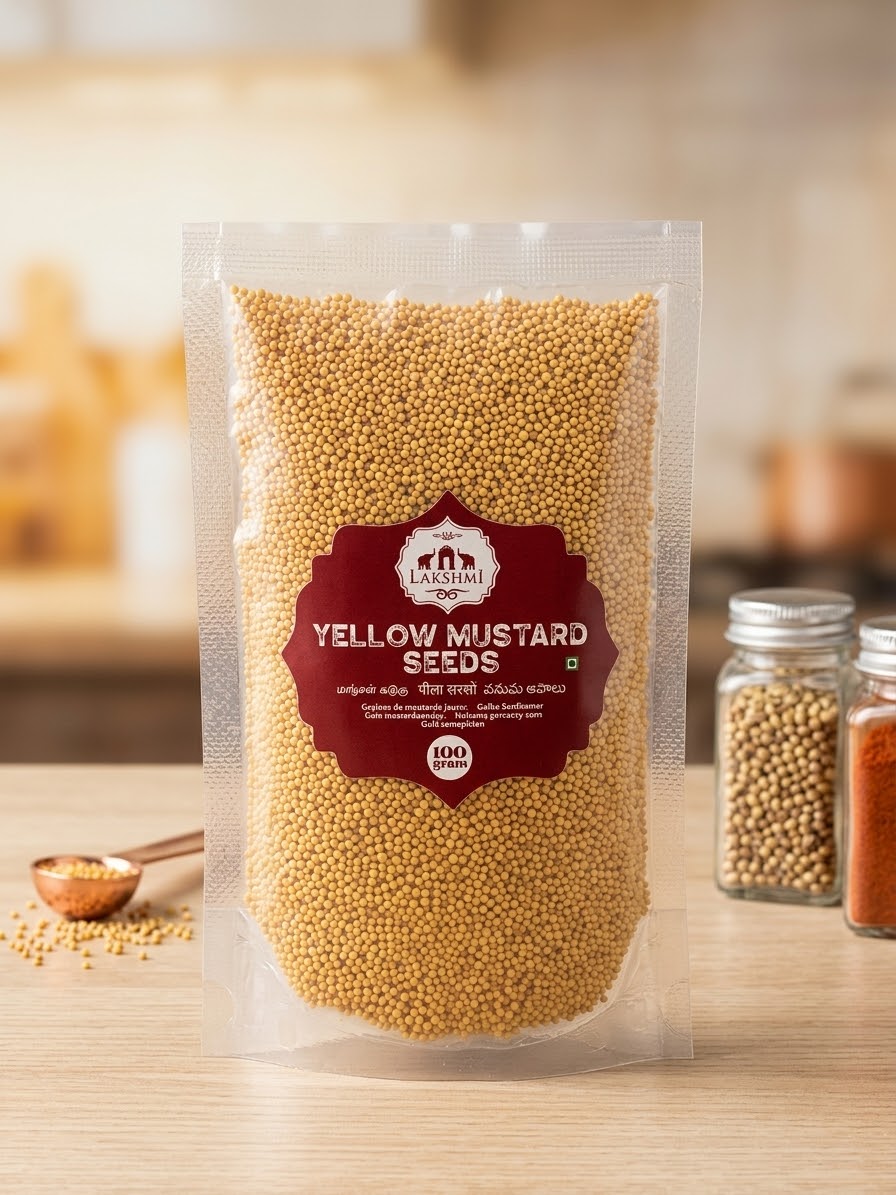 Lakshmi Yellow Mustard Seeds 100 gm