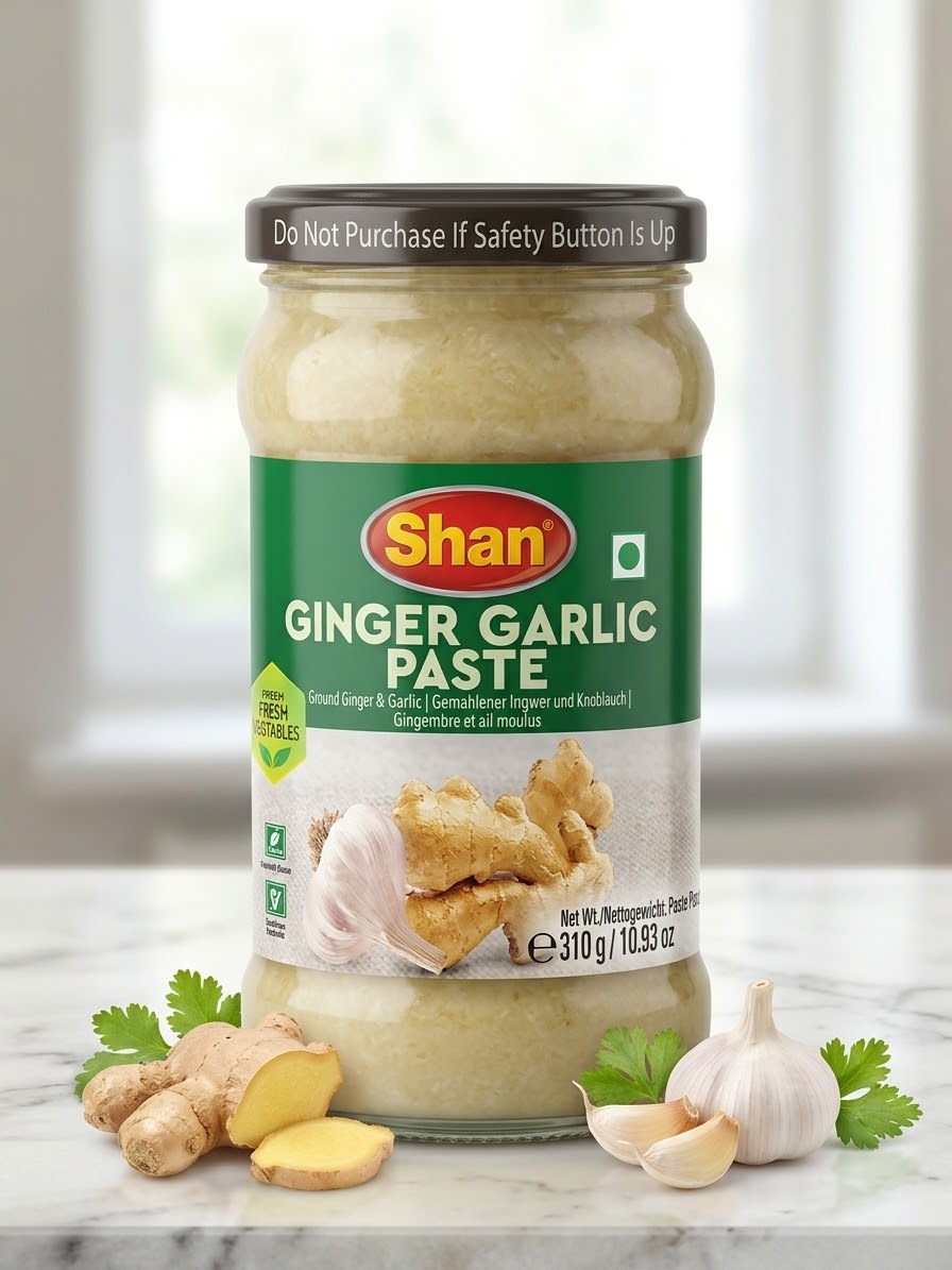 Shan Minced Ginger Garlic Paste 300 gm