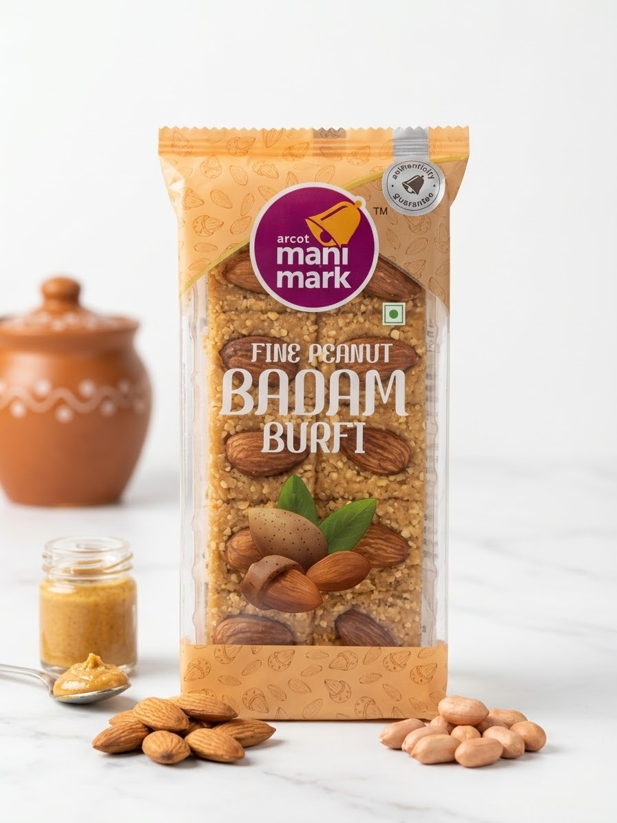 Mani Mark Fine Peanut Badam Burfi