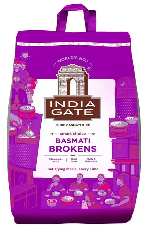 India Gate Basmati Broken Rice 4.5 kg