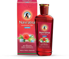 Navratna Ayurvedic Herbal Hair Oil 180 ml