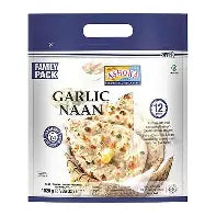 Naan Garlic Family Pack 12 PCS 1 kg