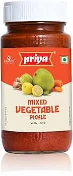 PRIYA Encurtido de verduras mixtas 300 g