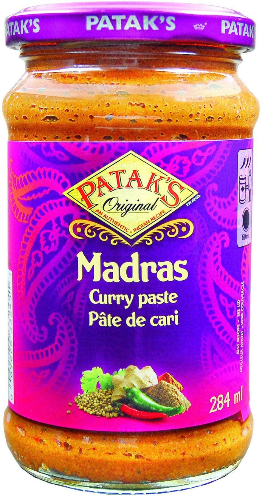 Pasta Patak Madras Curry 283 g