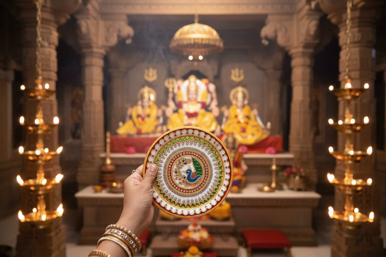 Pooja Thali 9 Pesado