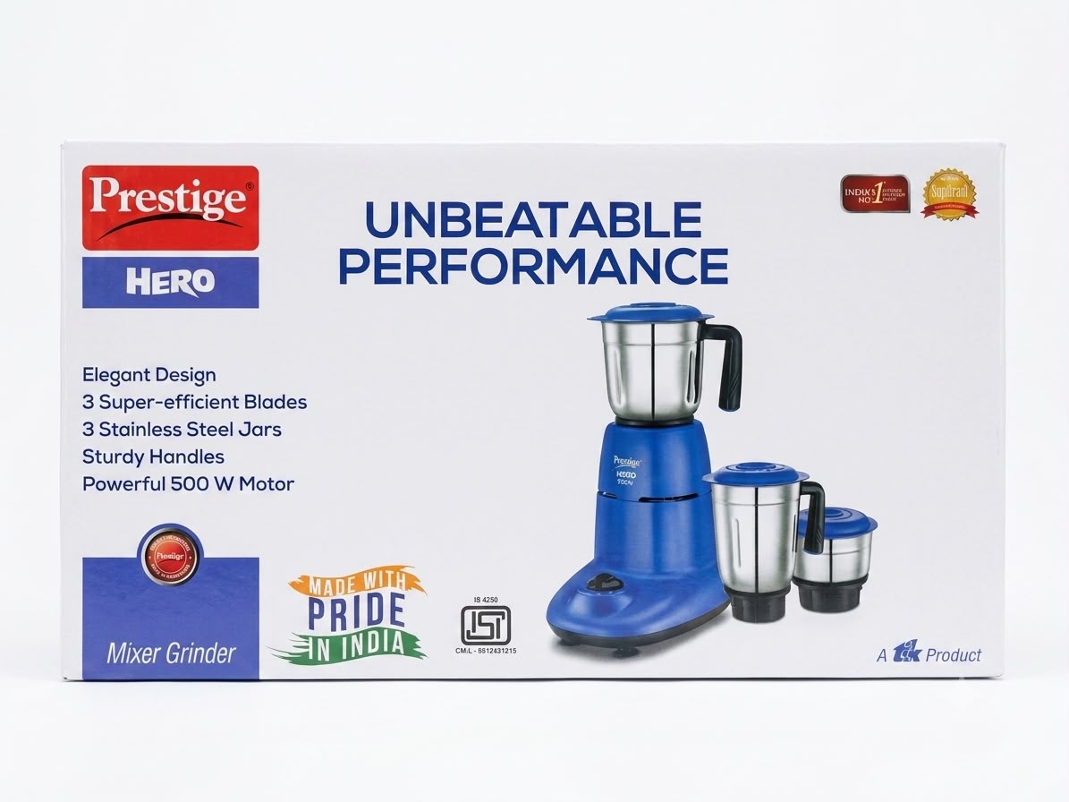 Prestige Grinder Mixer Hero 500 Watts