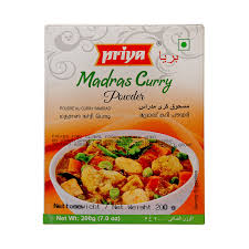 Polvo de curry Priya Madras 200 g