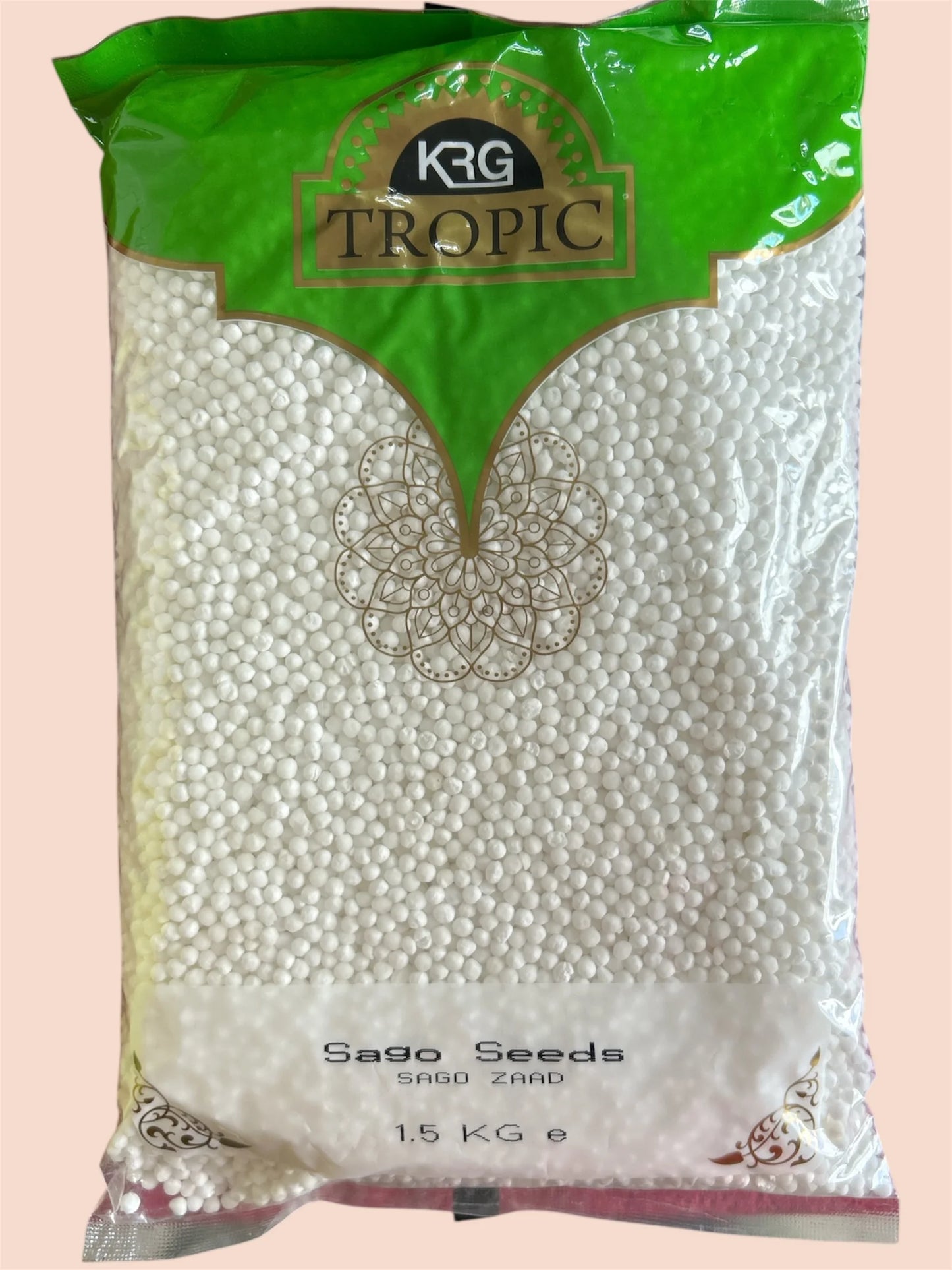KRG Medium Sago Seeds Sabudana 1.5 Kg