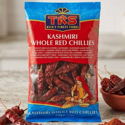 TRS Whole Kashmiri Chillies 150 gm