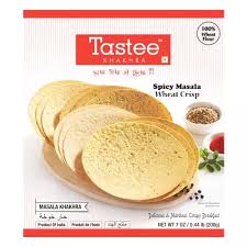Tastee Khakhra Masala picante 200 g