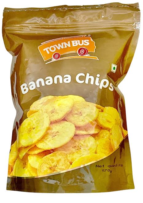 Town Bus Banana Chips 170 gm