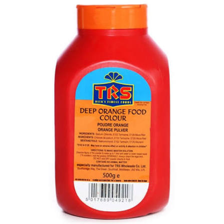 Trs Food Colour Orange 500 Gm