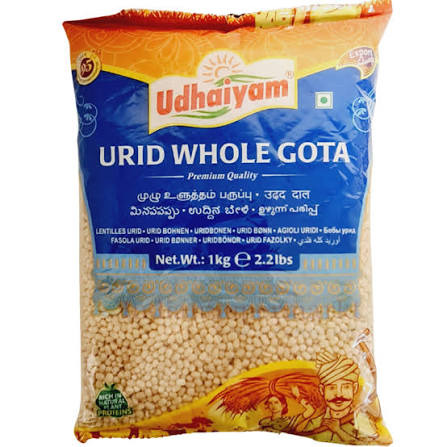 Udhaiyam Urid Whole Gota 1 Kg