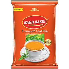 Té de hojas premium Wagh Bakri 500 g