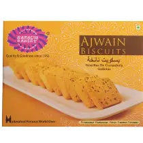 Karachi Bakery Vegan Ajwain Biscuits 400 Gm