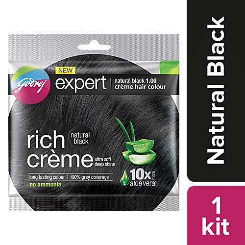 Godrej Natural Black Hair Colour 20 gm+20 ml