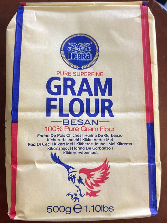 Heera Gram Flour (Pure Superfine Besan) 500 gm