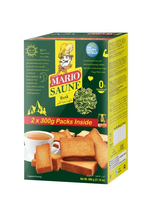 Mario Saunf Rusk 600 gm