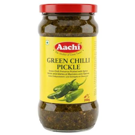 Aachi Green Chilly Pickle  300 gm