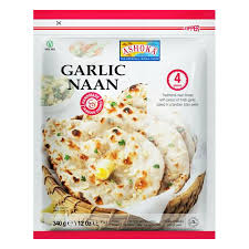 Ashoka Naan Garlic 4 pcs 340 gm