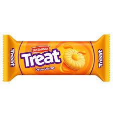 Britannia Treat Fruit Cream Orange 100 gm