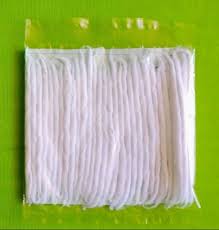 Mechas de algodón largas (11 cm)