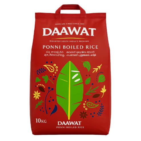 Daawat Ponni Boiled Rice 10 KG