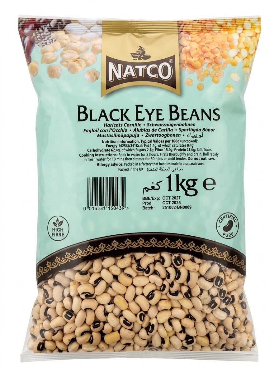 Natco Black Eye Bean 1 kg
