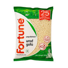 Fortune Urid Gota Unpolished 500 gm