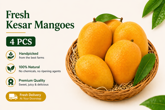 Kesar Mango 4 pcs
