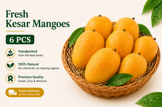 Kesar mango 6 pcs
