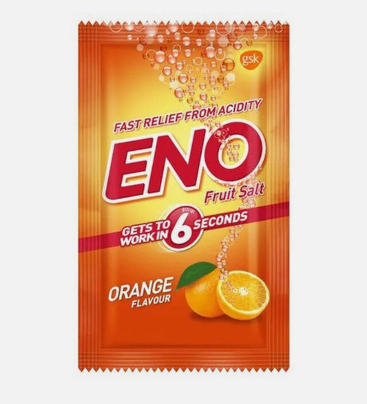 ENO Fruit Salt Orange Flavour 5 Gm