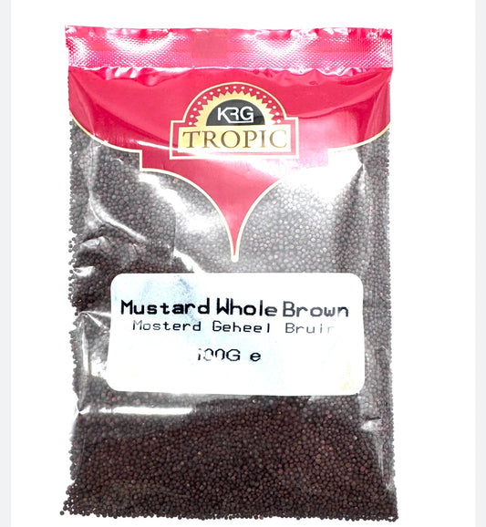 KRG Brown Mustard Seeds Whole 400 gm
