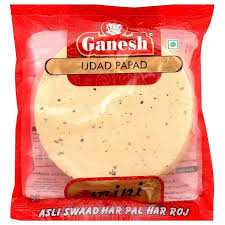 Ganesh Mini Urid Papad - Punjabi Masala 150 g