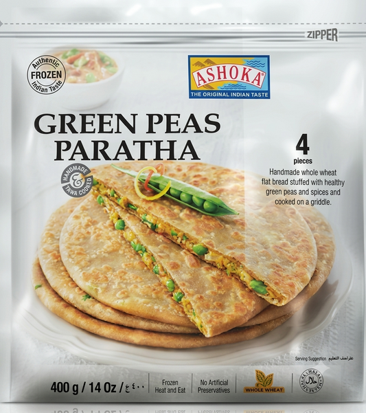 Paratha Green Peas 4 PCS